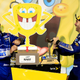 Who lives in a pineapple under the sea? Not these guys, obviously. Jimmie Johnson and Chad Knaus celebrate after winning the 2015 SpongeBob Squarepants 400 at Kansas Speedway. Photo credit: Jamie Squire, Getty Images